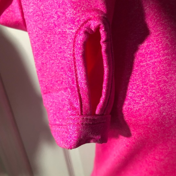 Active Faith Neon Pink Half Zip - Picture 4 of 10